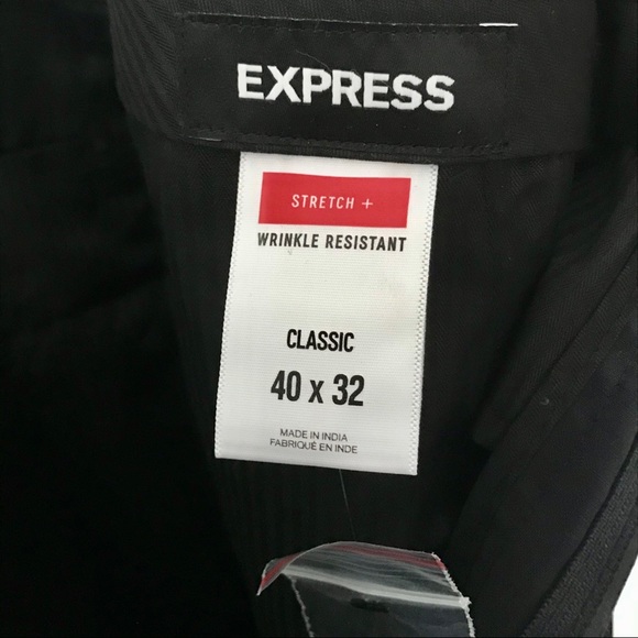 NWT Express Stretch + Wool Dress Pant 40/32 - Picture 6 of 6